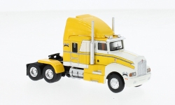 Brekina 85927 - H0 - Kenworth T600 - gelb/weiß